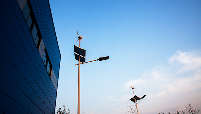 Wyeth Company - Solar and Wind Power Lightings for Outdoor Area